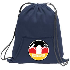 Circle Oktoberfest Logo Sweatshirt Cinch Pack Bag