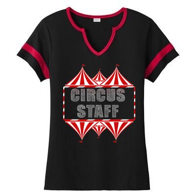 Circus Staff Ladies Halftime Notch Neck Tee