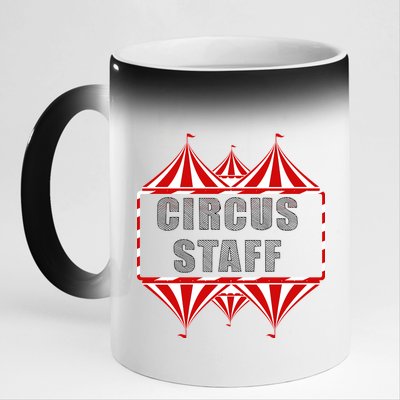 Circus Staff 11oz Black Color Changing Mug