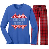 Circus Staff Women's Long Sleeve Flannel Pajama Set 