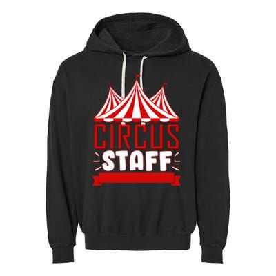 Circus Staff Funny Clown Movie Garment-Dyed Fleece Hoodie