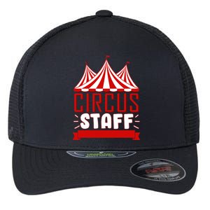 Circus Staff Funny Clown Movie Flexfit Unipanel Trucker Cap