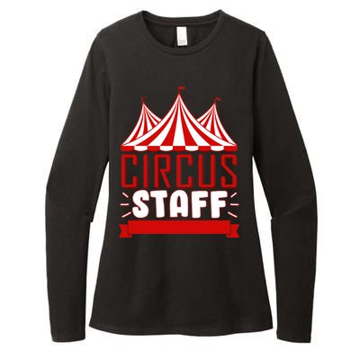 Circus Staff Funny Clown Movie Womens CVC Long Sleeve Shirt