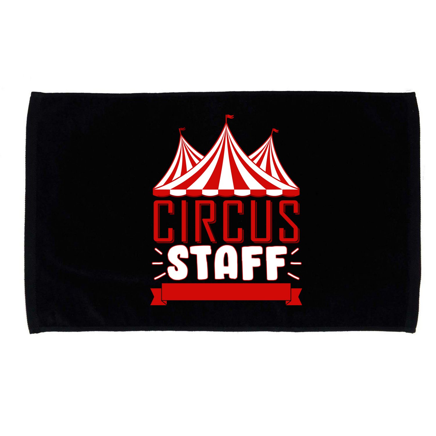 Circus Staff Funny Clown Movie Microfiber Hand Towel