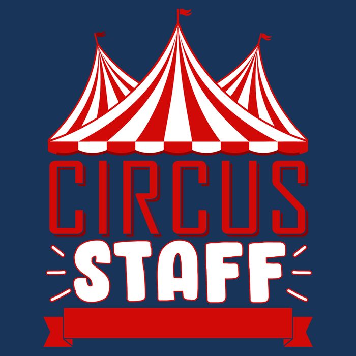 Circus Staff Funny Clown Movie 7 Panel Mesh Trucker Snapback Hat