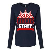 Circus Staff Funny Clown Movie Womens Cotton Relaxed Long Sleeve T-Shirt