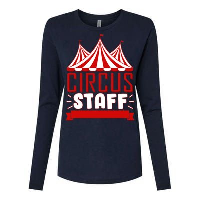 Circus Staff Funny Clown Movie Womens Cotton Relaxed Long Sleeve T-Shirt