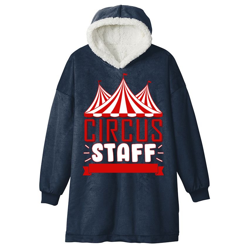 Circus Staff Funny Clown Movie Hooded Wearable Blanket