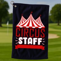 Circus Staff Funny Clown Movie Golf Towel