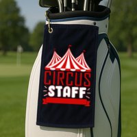 Circus Staff Funny Clown Movie Golf Towel