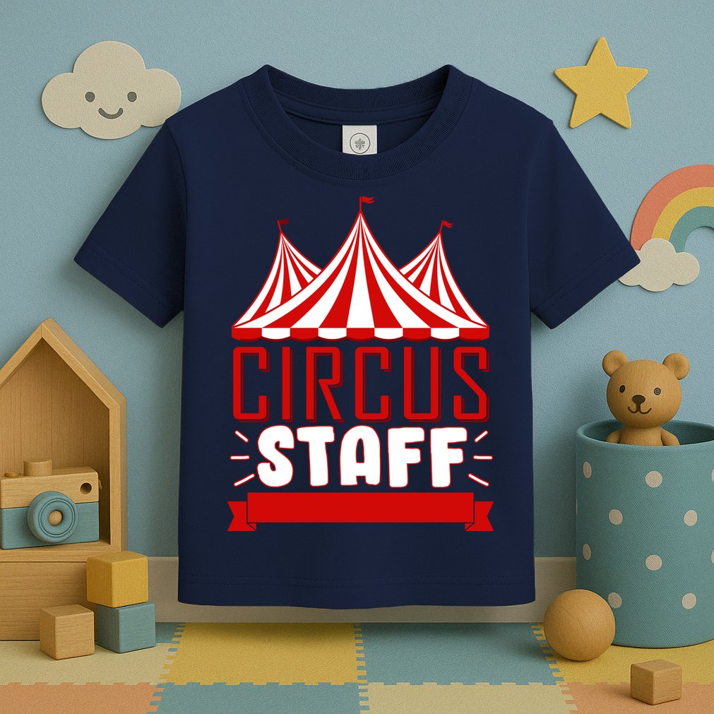 Circus Staff Funny Clown Movie Toddler T-Shirt