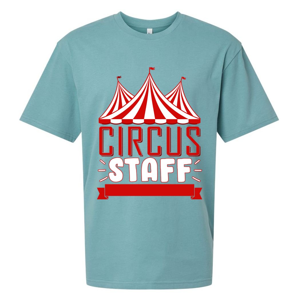 Circus Staff Funny Clown Movie Sueded Cloud Jersey T-Shirt