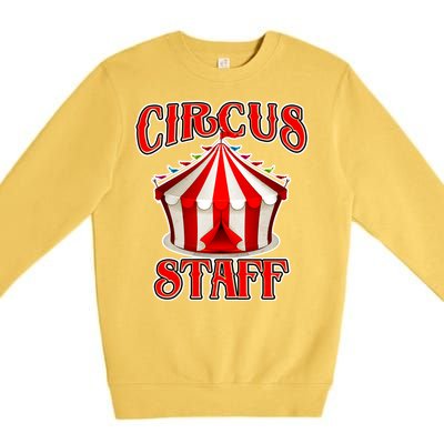 Circus Staff Tent Premium Crewneck Sweatshirt