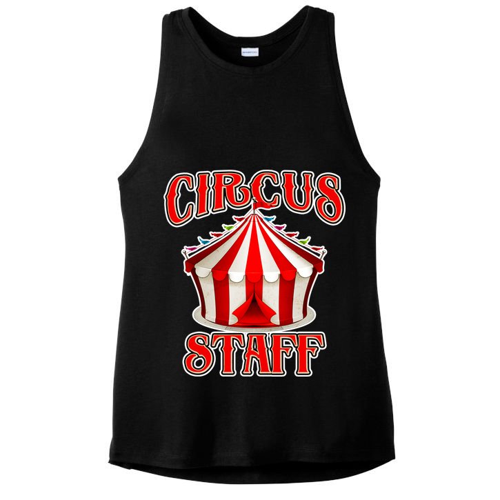 Circus Staff Tent Ladies PosiCharge Tri-Blend Wicking Tank