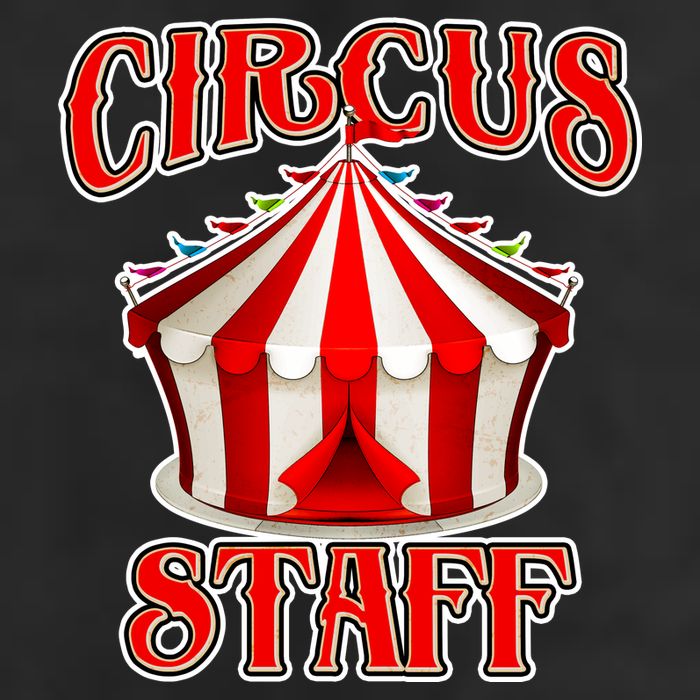 Circus Staff Tent 7 Panel Mesh Trucker Snapback Hat