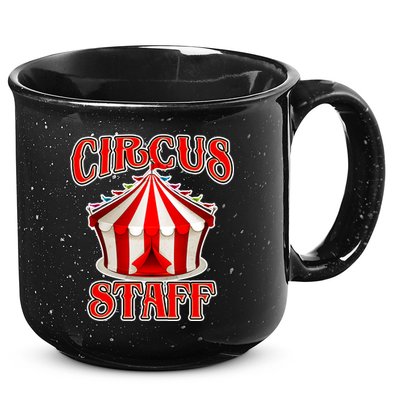Circus Staff Tent 15oz Campfire Ceramic Mug