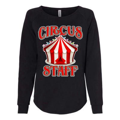 Circus Staff Tent Womens California Wash Sweatshirt