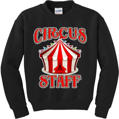 Circus Staff Tent Kids Sweatshirt