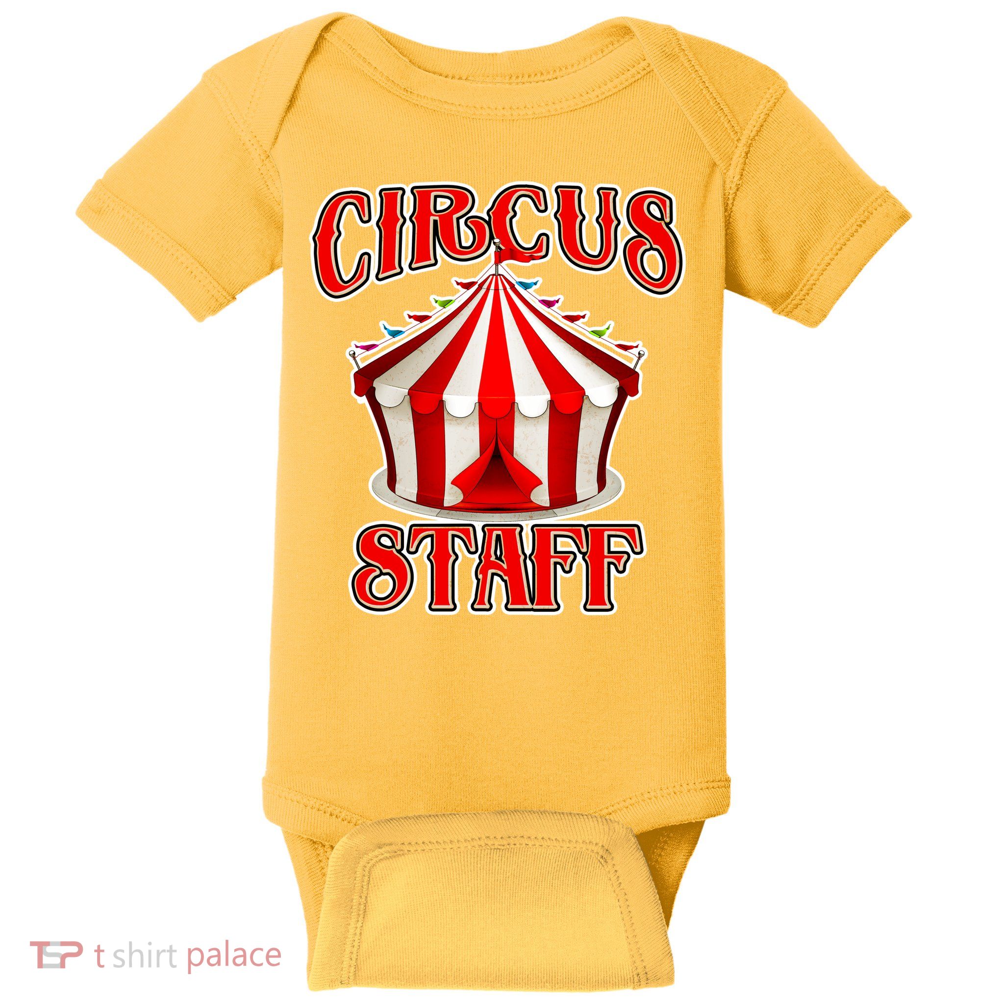 Circus Staff Tent Baby Bodysuit