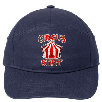 Circus Staff Tent 7-Panel Snapback Hat