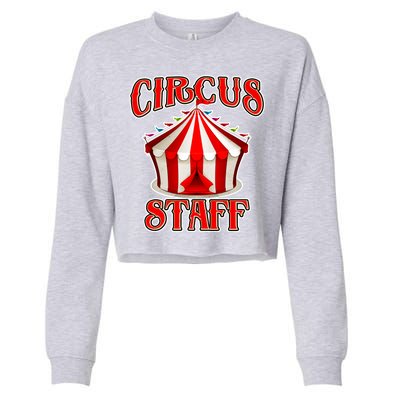 Circus Staff Tent Cropped Pullover Crew