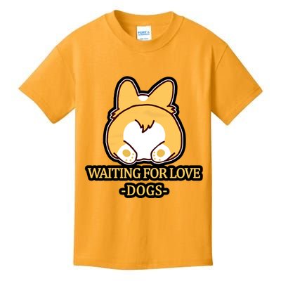 Cirgi Butt Waiting For Love Kids T-Shirt