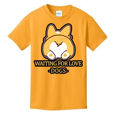 Cirgi Butt Waiting For Love Kids T-Shirt