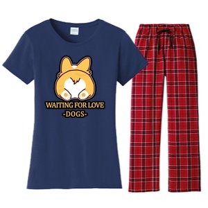 Cirgi Butt Waiting For Love Women's Flannel Pajama Set