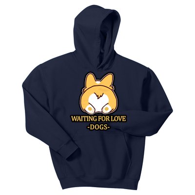 Cirgi Butt Waiting For Love Kids Hoodie