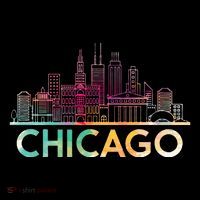 Chicago Illinois Skyline City Souvenir Sweatshirt
