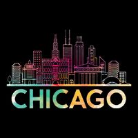 Chicago Illinois Skyline City Souvenir Impact Tech Backpack