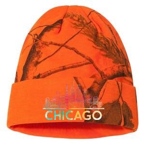 Chicago Illinois Skyline City Souvenir Kati Licensed 12" Camo Beanie