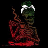 Coffee Ing Skeleton Lazy Diy Halloween Costume Gift Performance Shirt