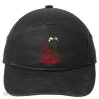 Coffee Ing Skeleton Lazy Diy Halloween Costume Gift 7-Panel Snapback Hat