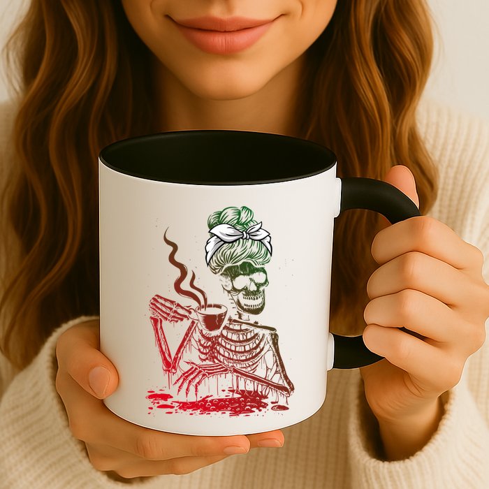 Coffee Ing Skeleton Lazy Diy Halloween Costume Gift Mug