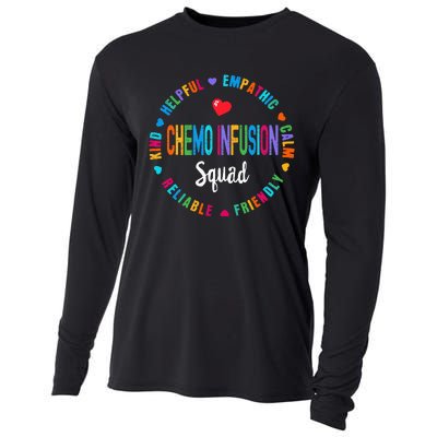 Chemo Infusion Squad Future Oncology Nurse Nursing School Cooling Performance Long Sleeve Crew