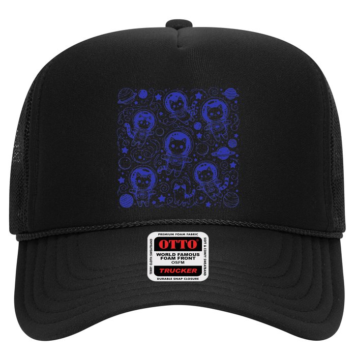 Cats In Space – Galactic Adventure Dynamic Cat Cosmic Trucker Hat