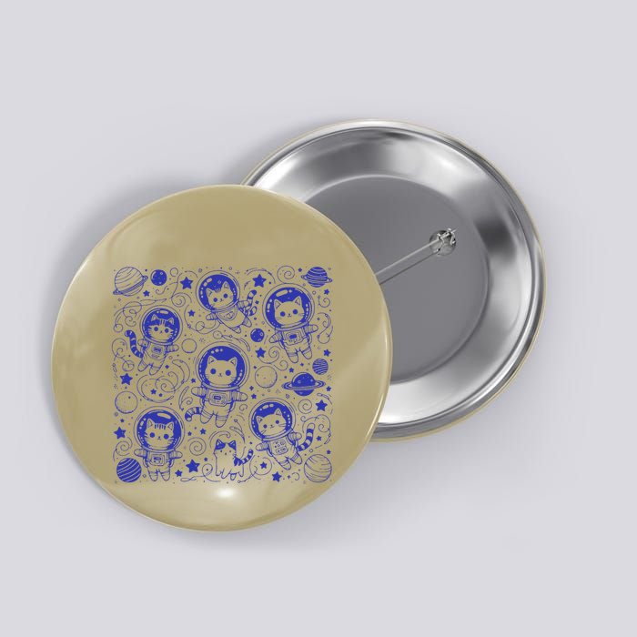 Cats In Space – Galactic Adventure Dynamic Cat Cosmic Button