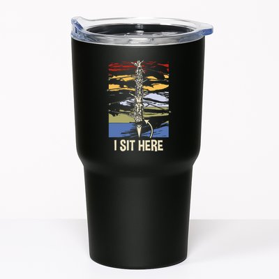 Coxswain I Sit Here Funny Vintage Rowing Coxswain Tumbler