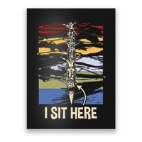 Coxswain I Sit Here Funny Vintage Rowing Coxswain Poster