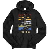 Coxswain I Sit Here Funny Vintage Rowing Coxswain Tie Dye Hoodie