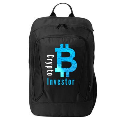 Crypto Investor, Satoshi, Bitcoin, Blockchain, Cryptocurrency, DeFi, BTC City Backpack