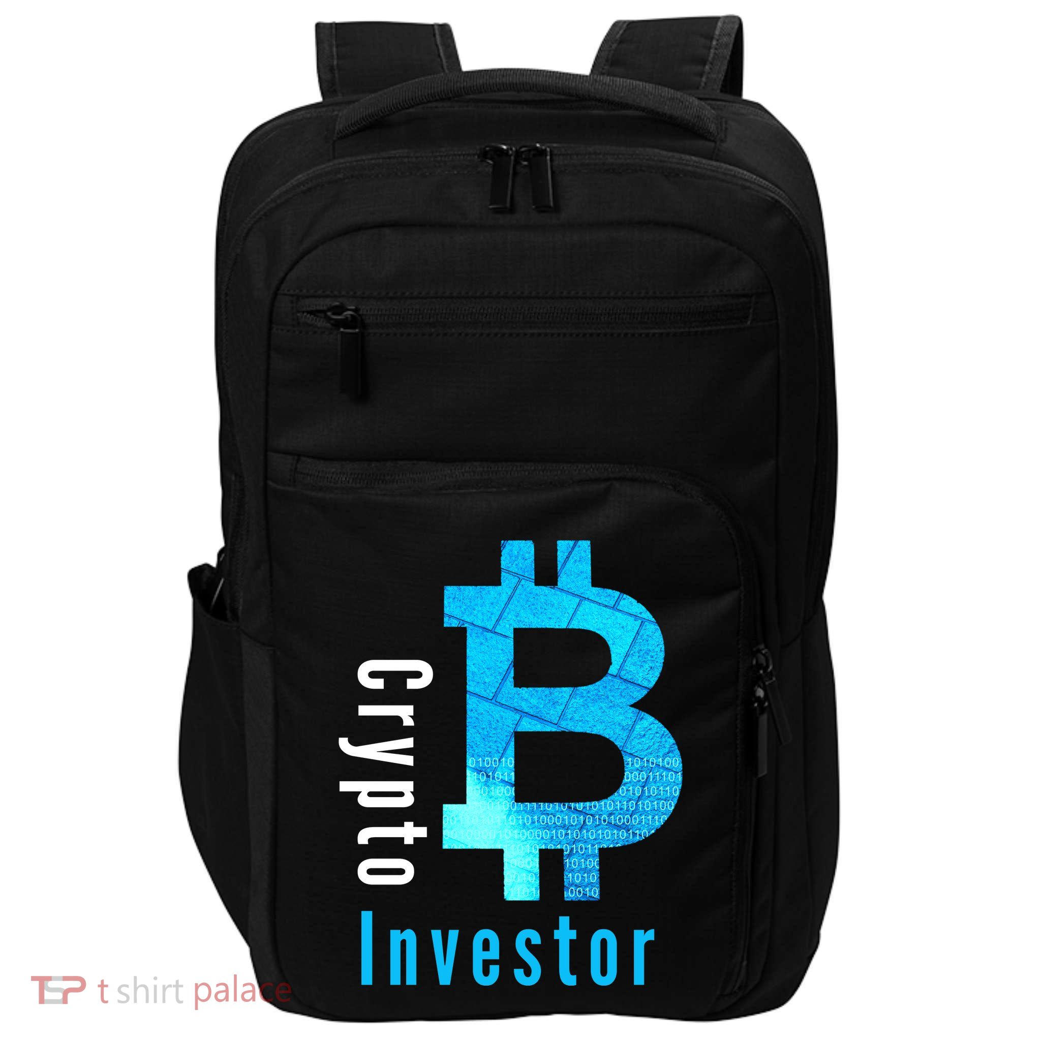 Crypto Investor, Satoshi, Bitcoin, Blockchain, Cryptocurrency, DeFi, BTC Impact Tech Backpack