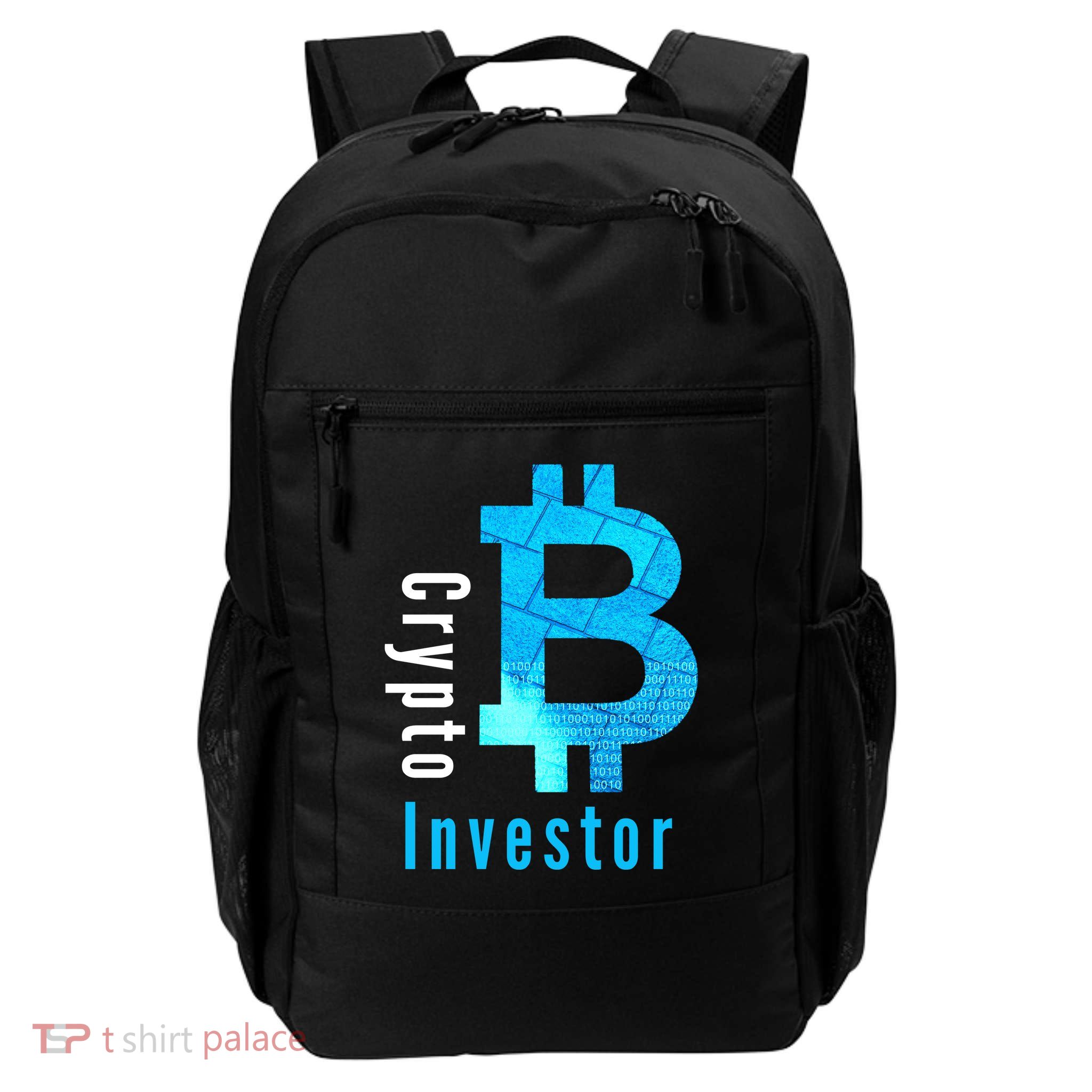 Crypto Investor, Satoshi, Bitcoin, Blockchain, Cryptocurrency, DeFi, BTC Backpack