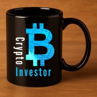 Crypto Investor, Satoshi, Bitcoin, Blockchain, Cryptocurrency, DeFi, BTC 11oz C Handle Ceramic Mug