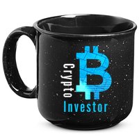 Crypto Investor, Satoshi, Bitcoin, Blockchain, Cryptocurrency, DeFi, BTC 15oz Campfire Ceramic Mug