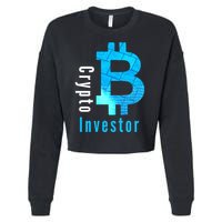Crypto Investor, Satoshi, Bitcoin, Blockchain, Cryptocurrency, DeFi, BTC Cropped Pullover Crew