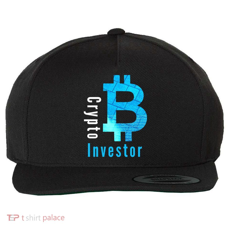 Crypto Investor, Satoshi, Bitcoin, Blockchain, Cryptocurrency, DeFi, BTC Wool Snapback Cap
