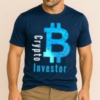 Crypto Investor, Satoshi, Bitcoin, Blockchain, Cryptocurrency, DeFi, BTC Performance Shirt