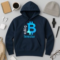 Crypto Investor, Satoshi, Bitcoin, Blockchain, Cryptocurrency, DeFi, BTC Hoodie